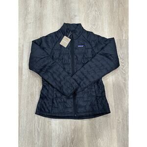 Patagonia Women's Micro Puff Jacket, Black, Size XL, NWT